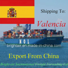 Океана Фрахтовые ставки на доставку морем из Китая в Валенсии, Испания